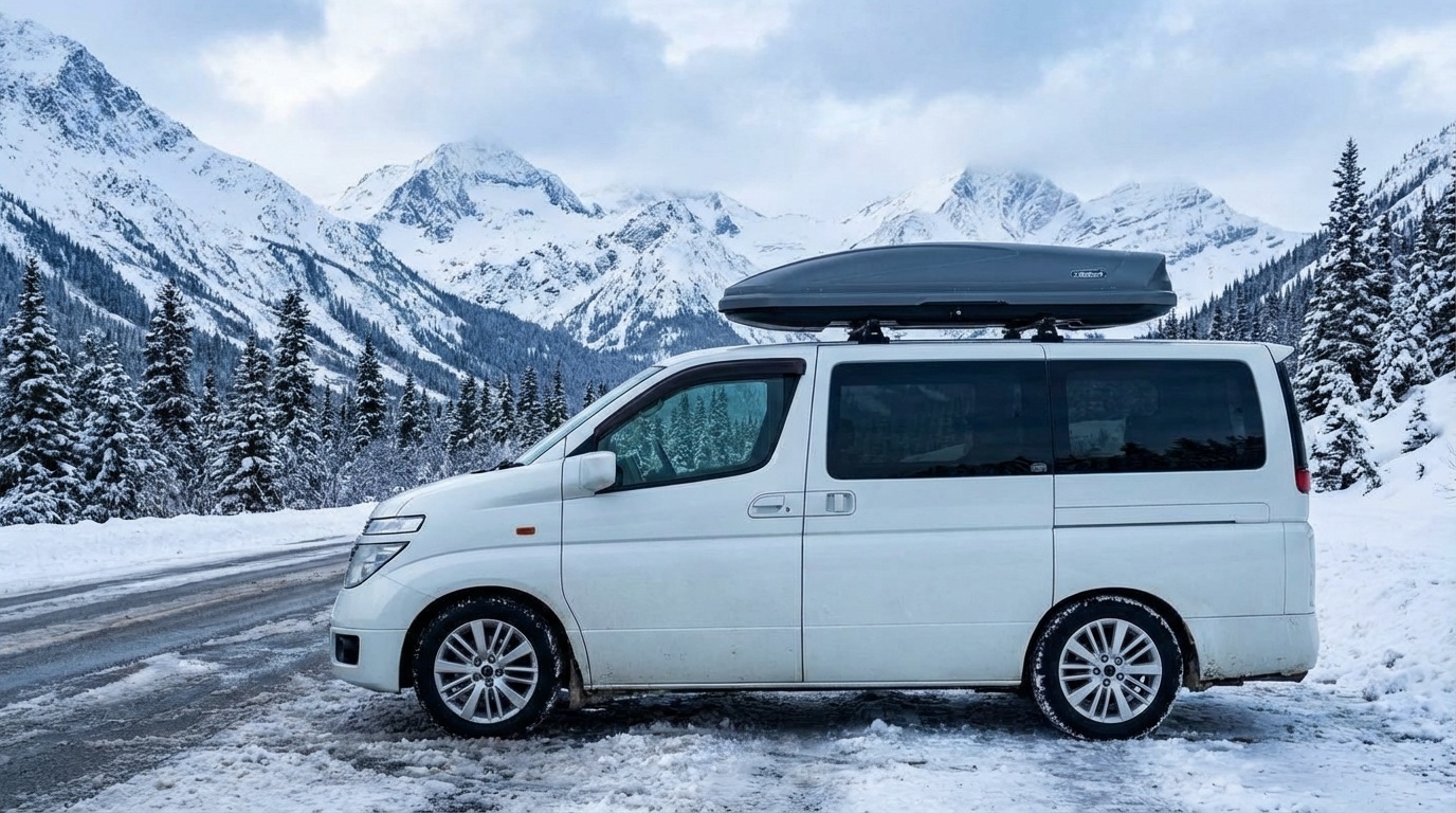 Мощный Nissan Elgrand
